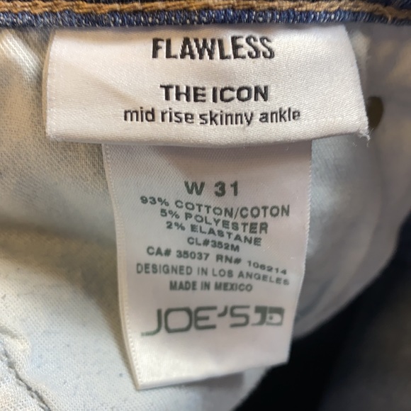 The icon by Joe’s flawless mid rise skinny ankle - Picture 3 of 5